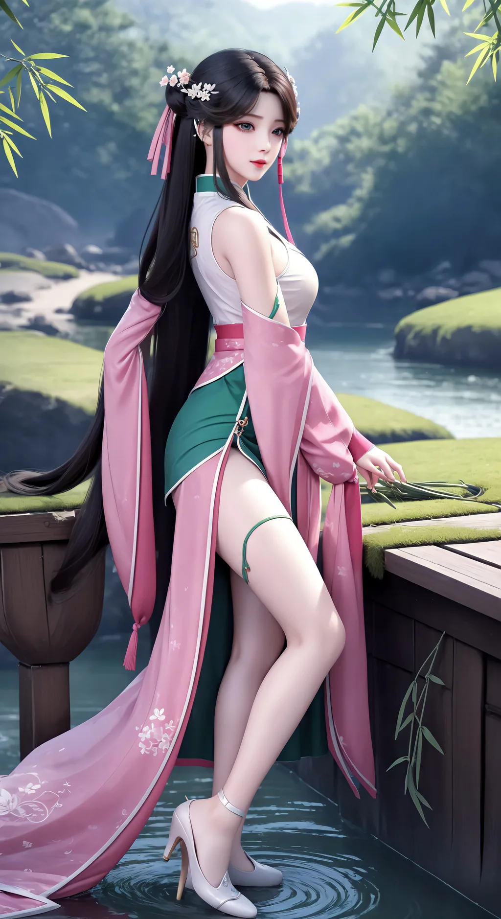 AI绘画 970 完美世界-火灵儿[32P/113M]-美图