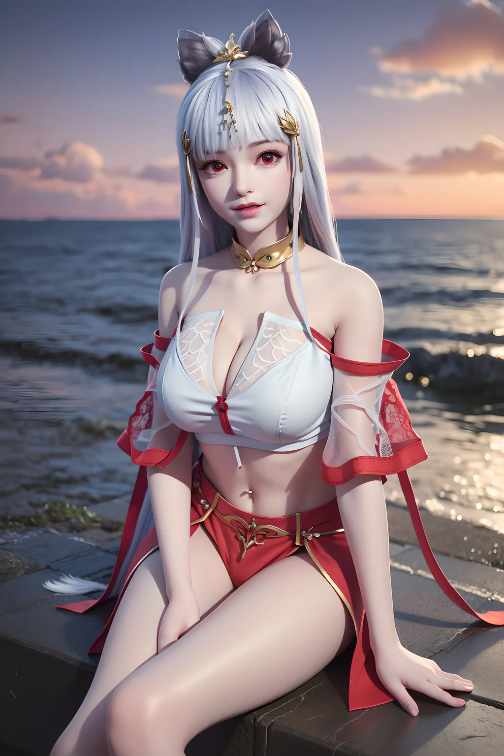 AI绘画 974 完美世界-太阴玉兔[59P/38M]-美图