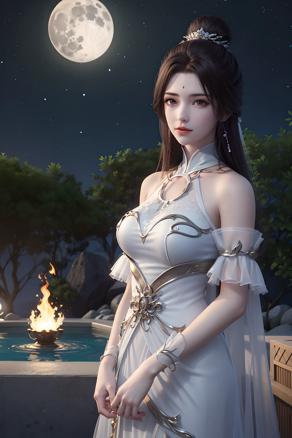 AI绘画 979 完美世界-月婵[40P/898M]-美图