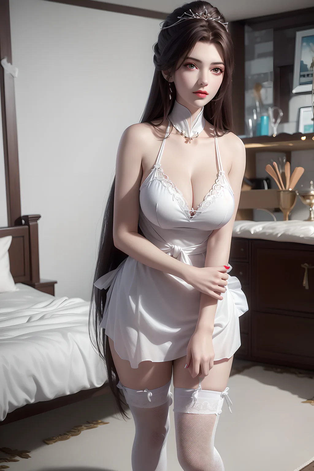 图片[4]-AI绘画 979 完美世界-月婵[40P/898M]-美图