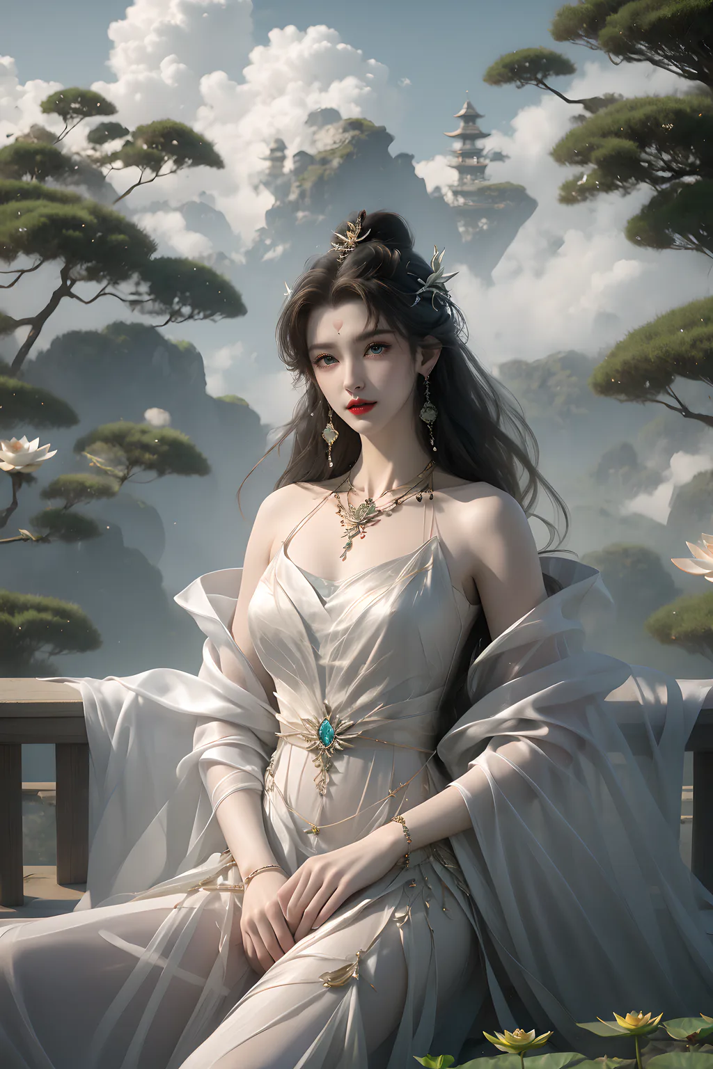 AI绘画 981 完美世界-清漪[20P/444M]-美图