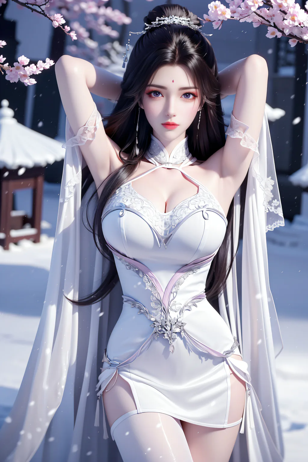 图片[3]-AI绘画 983 完美世界-月婵[48P/96M]-美图