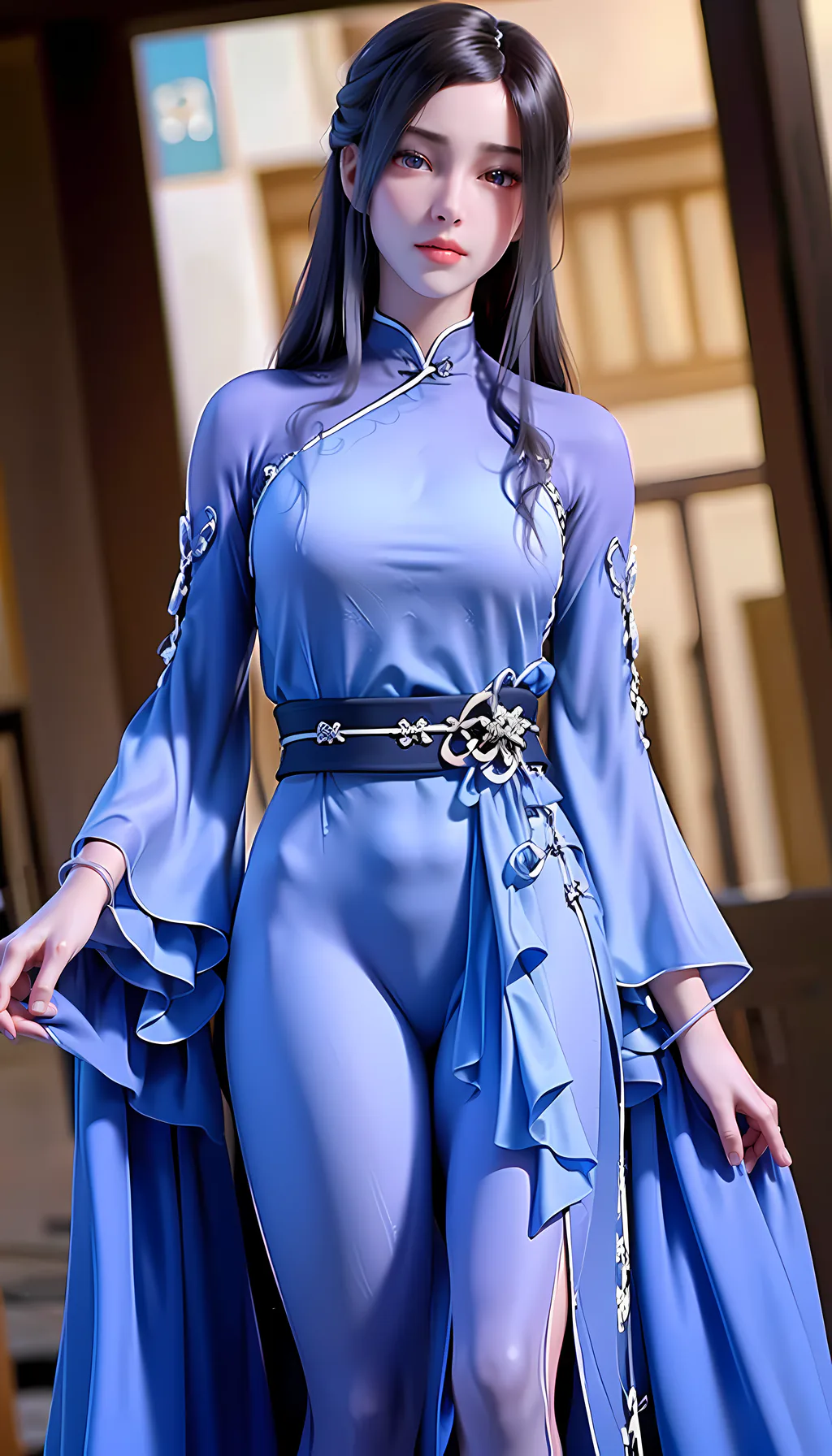 图片[2]-AI绘画 990 完美世界-重瞳女[27P/306M]-美图