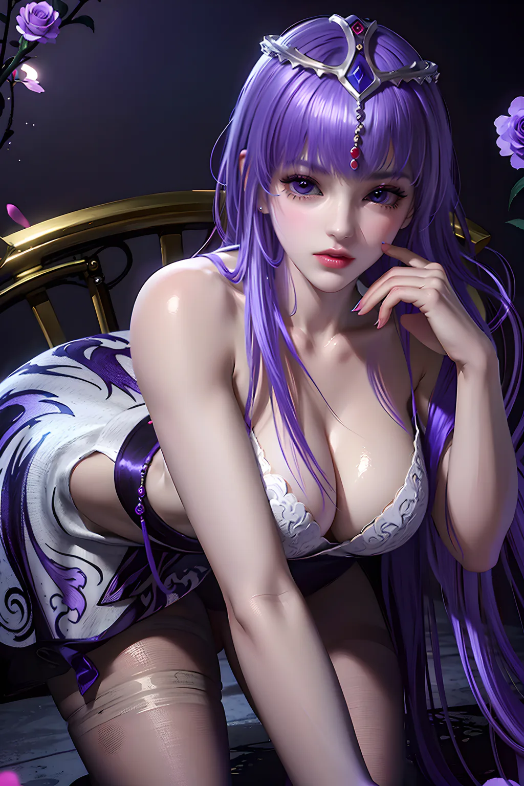 图片[2]-AI绘画 998 秦时明月-少司命[26P/136M]-美图