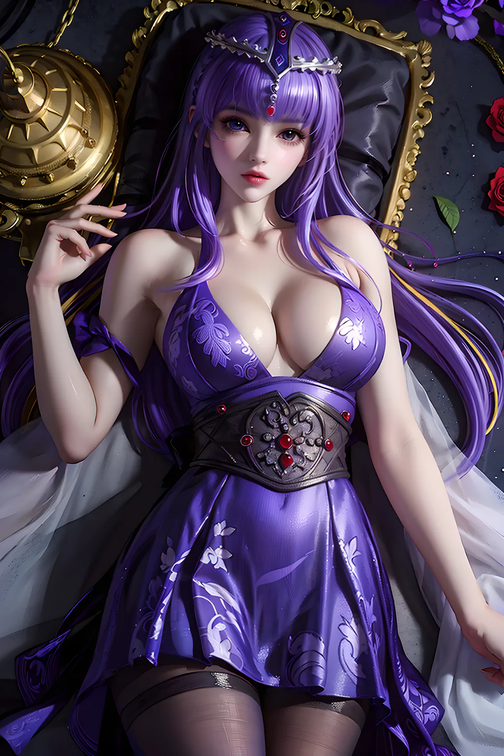 图片[3]-AI绘画 998 秦时明月-少司命[26P/136M]-美图