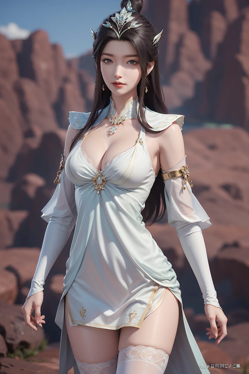 图片[2]-AI绘画 1000 遮天-颜如玉[114P/202M]-美图