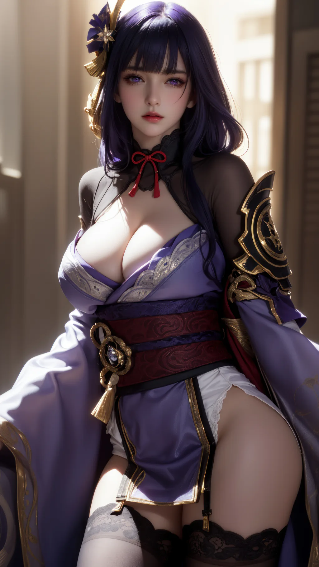 图片[2]-AI绘画 1001 雷电将军-AI女神[56P/538M]-美图