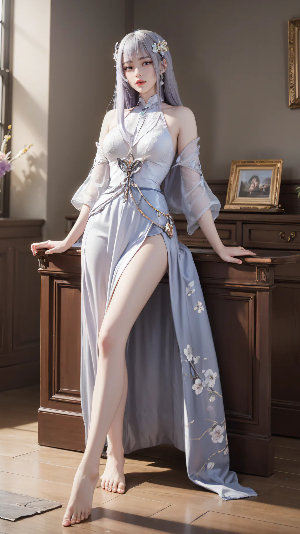 AI绘画 1007 百炼成神-宁雨蝶[10P/66M]-美图