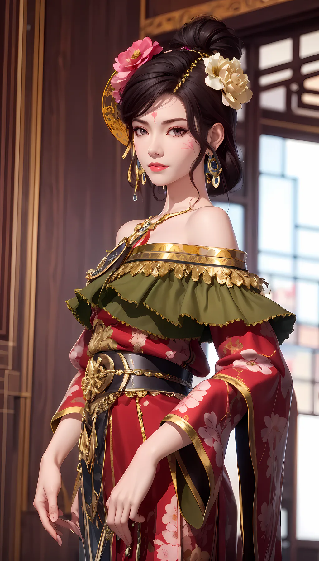 图片[2]-AI绘画 1016 秦时明月-花影[48P/720M]-美图