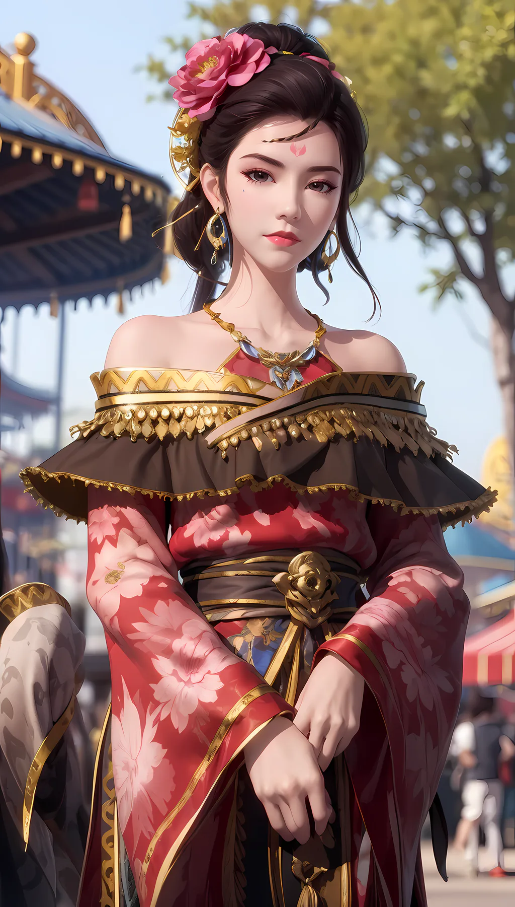 图片[3]-AI绘画 1016 秦时明月-花影[48P/720M]-美图