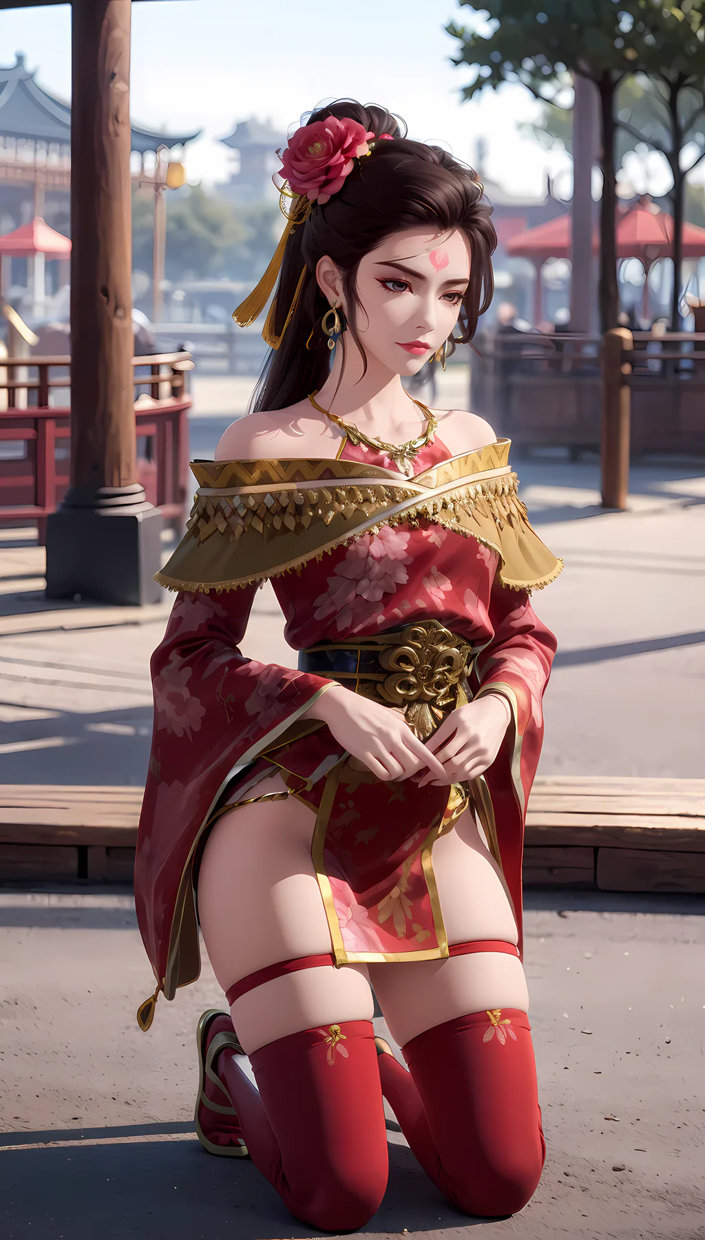 图片[4]-AI绘画 1016 秦时明月-花影[48P/720M]-美图