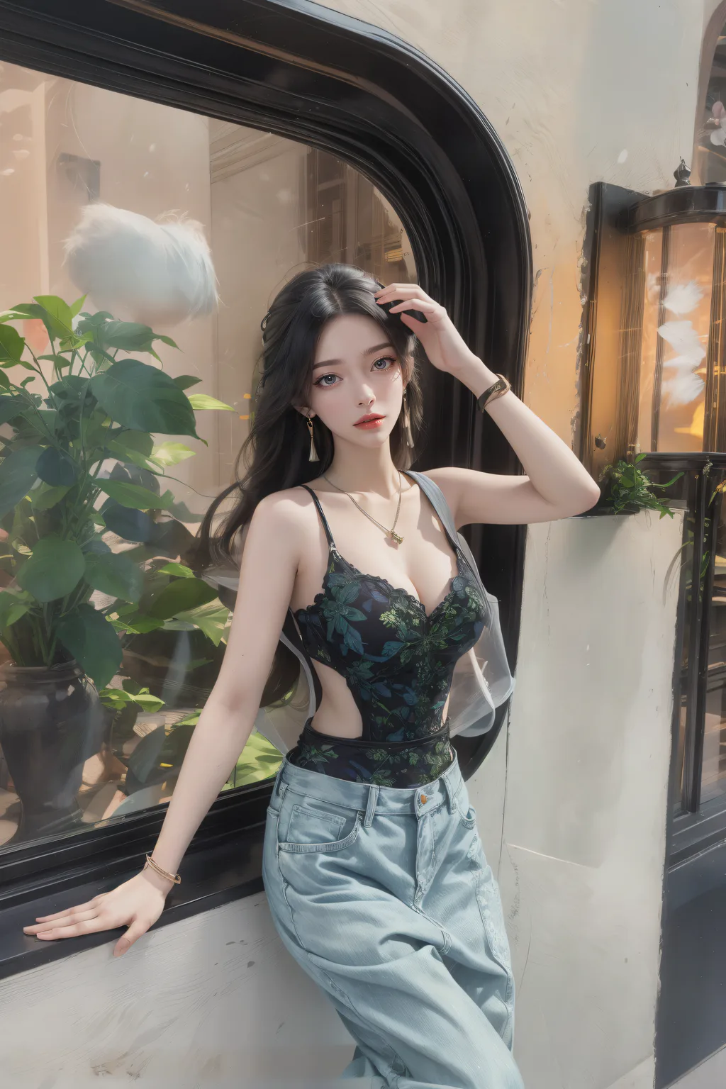 图片[4]-AI绘画 1026 柳神[30P/470M]-美图