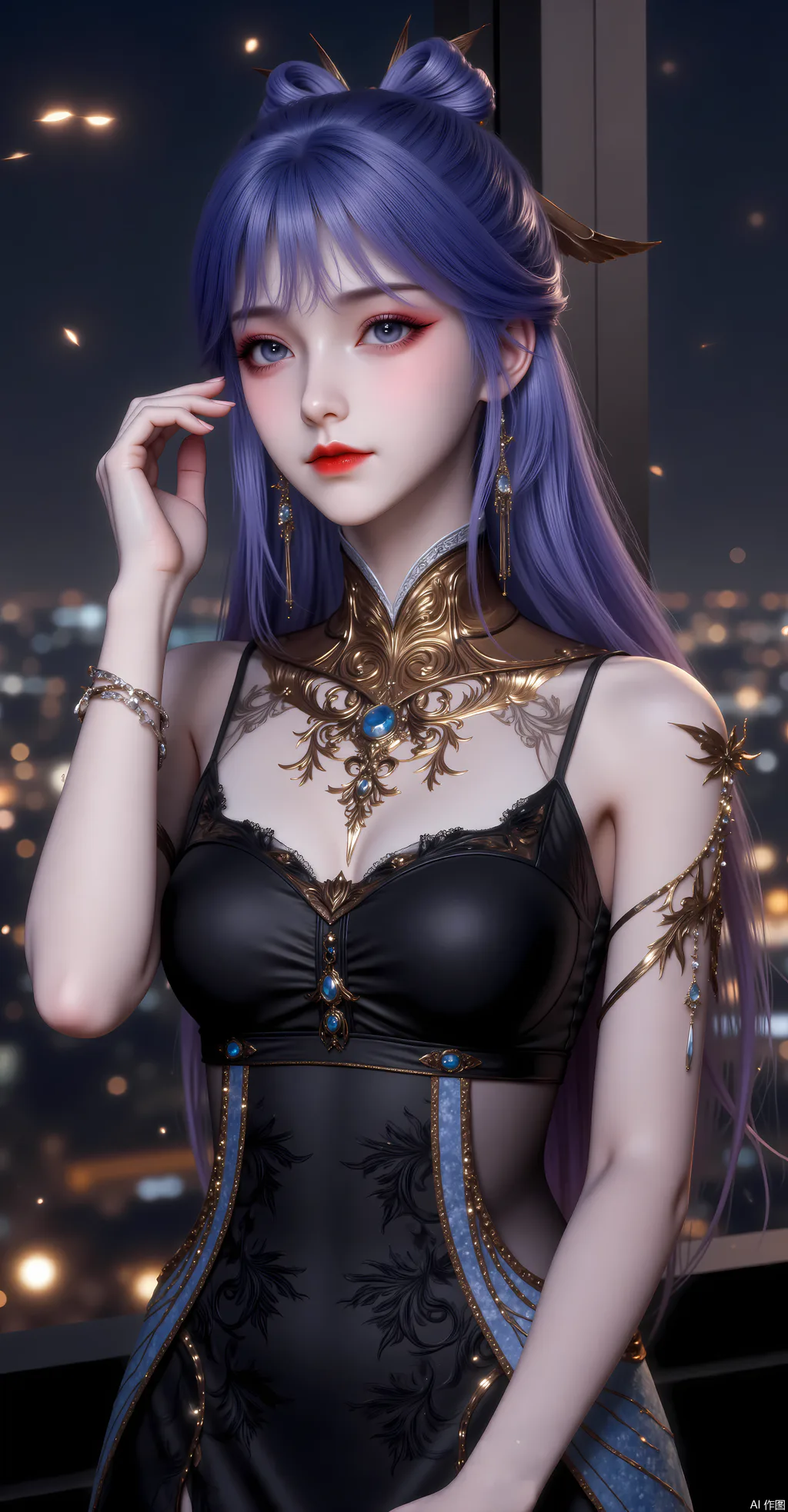 AI绘画 1028 王冬儿[290P/3.66G]-美图