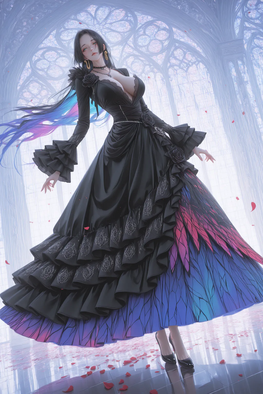 AI绘画 1035 女帝[21P/316M]-美图