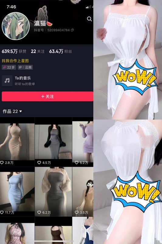 抖音 瀛猫 微密圈  NO.028期 【10P】最新至：2023.12.10-美图