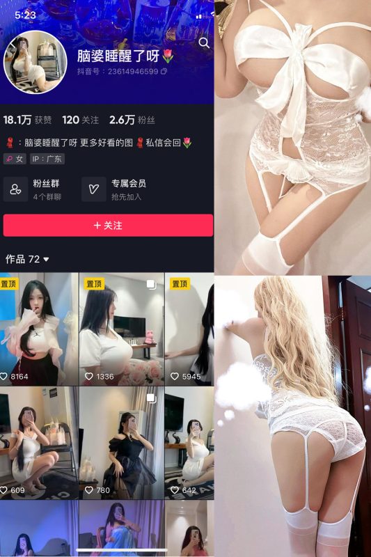 抖音 脑婆睡醒啦 微密圈  NO.009期 【12P14V】最新至：2023.12.12-美图