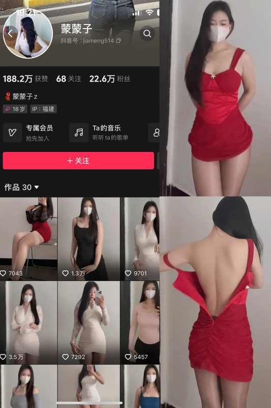 抖音 蒙蒙子 微密圈  NO.006期 【24P24V】-美图