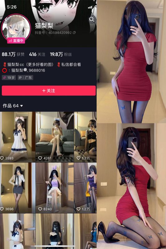抖音 猫梨梨 微密圈  NO.021期 【10P】-美图