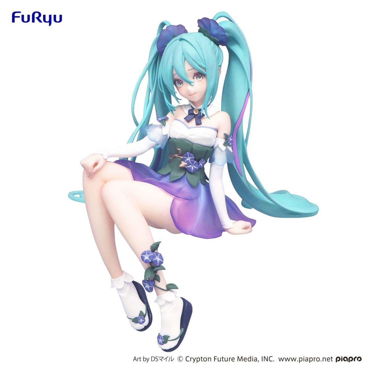 初音未来牵牛花仙子初音手办动漫二次元周边泡面压机箱摆件礼